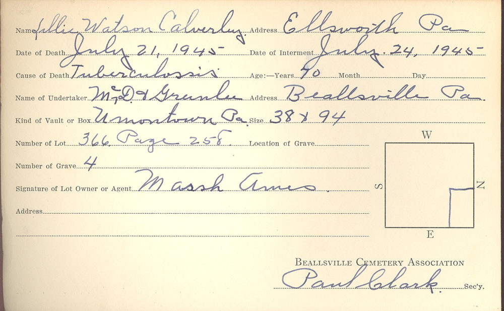 Lillian Calverley
